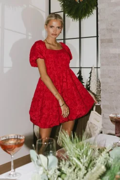 Bohme Aisling Bubble Mini Dress in