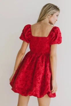 Bohme Aisling Bubble Mini Dress in