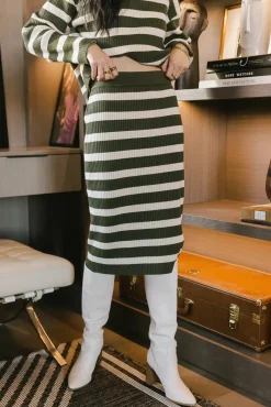 Bohme Alani Striped Skirt in