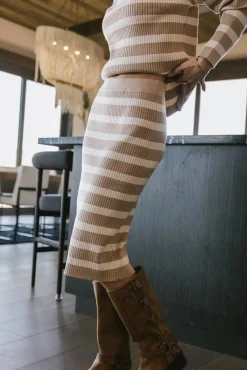 Bohme Alani Striped Skirt in