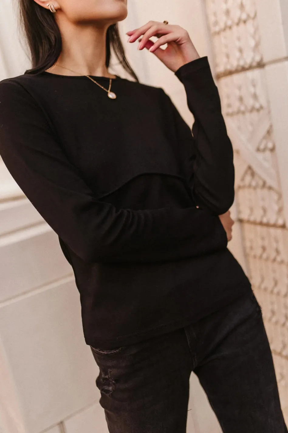 Bohme Alexa Long Sleeve Top in