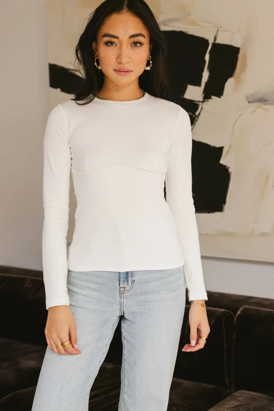 Bohme Alexa Long Sleeve Top in