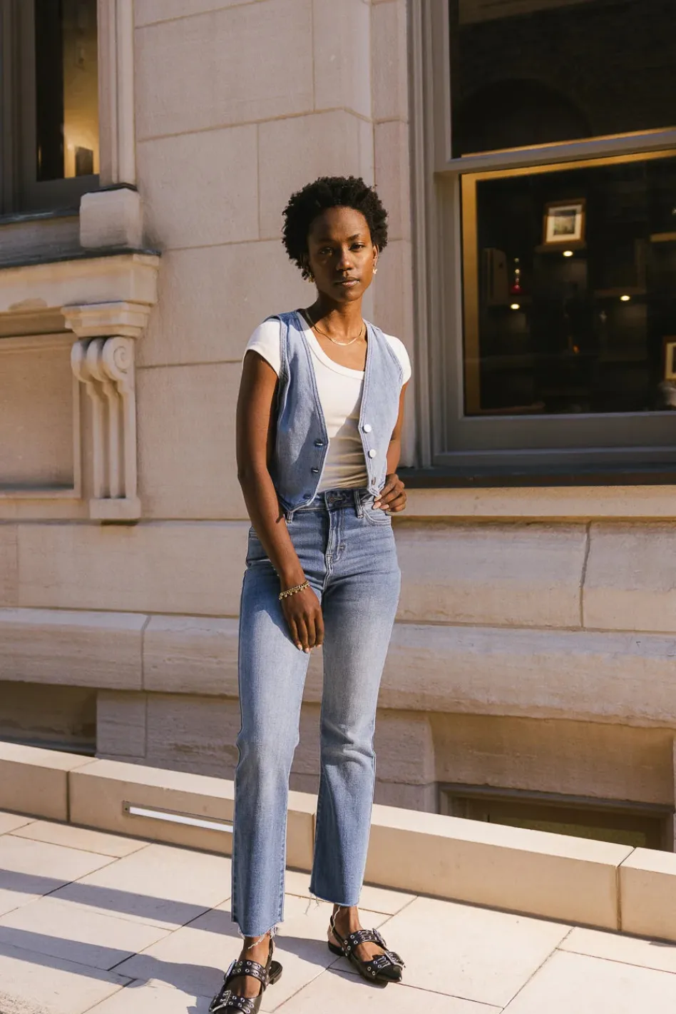 Bohme Allegra Cropped Bootcut Jeans - FINAL SALE