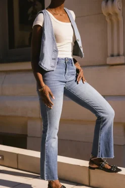 Bohme Allegra Cropped Bootcut Jeans - FINAL SALE