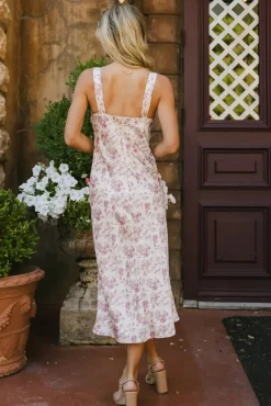 Bohme Althea Floral Midi Dress