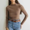 Bohme Amaya Mock Neck Top in