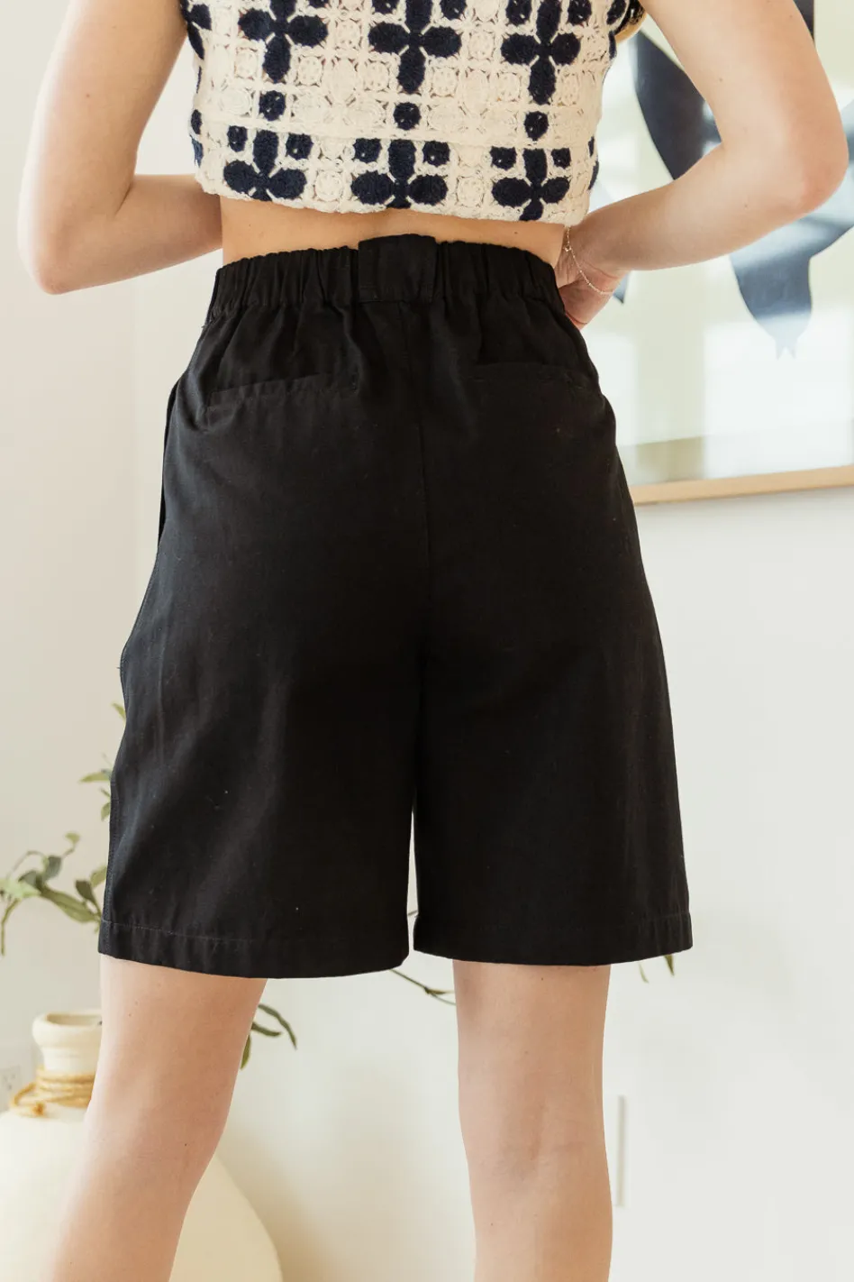 Bohme Amelia Bermuda Shorts in - FINAL SALE