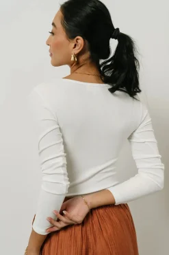 Bohme Amy Square Neck Bodysuit in