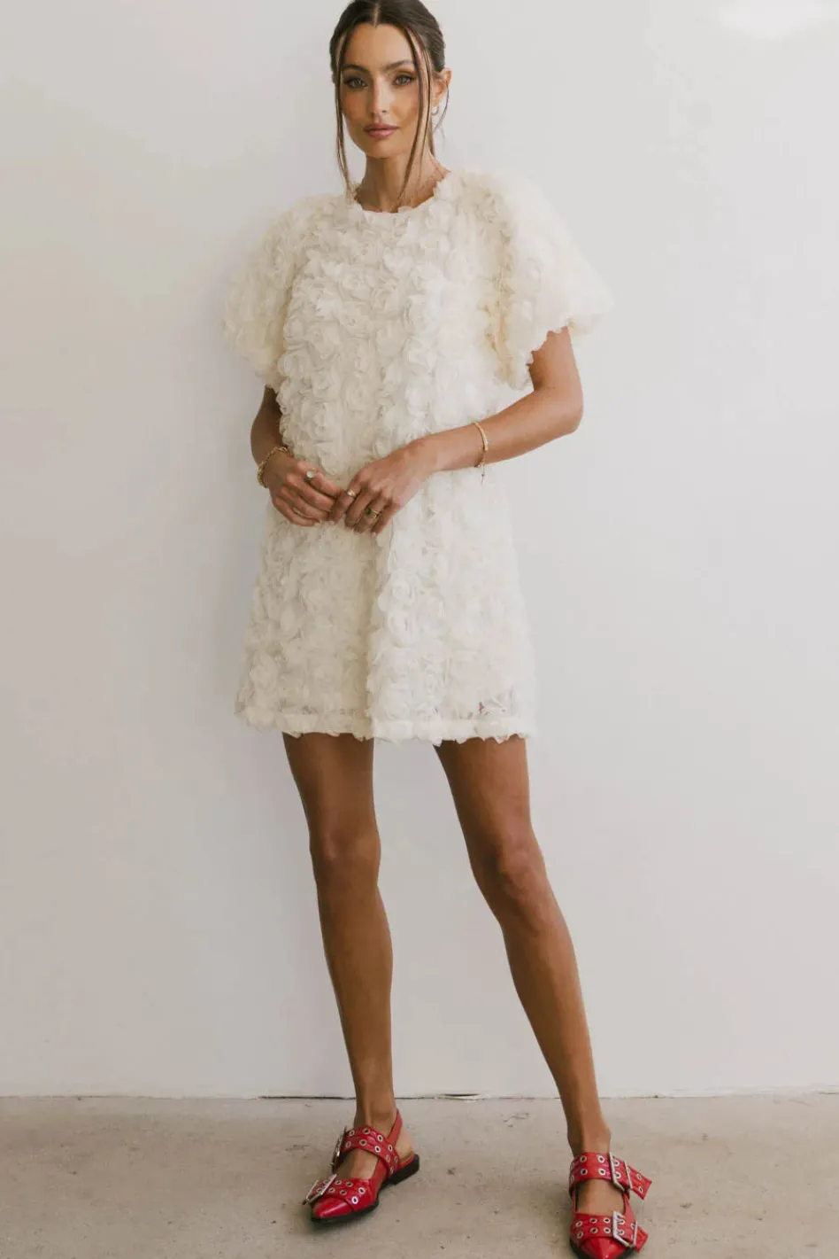 Bohme Andria Rosette Mini Dress