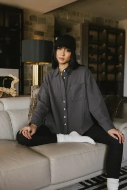 Bohme Angela Button Up in - FINAL SALE