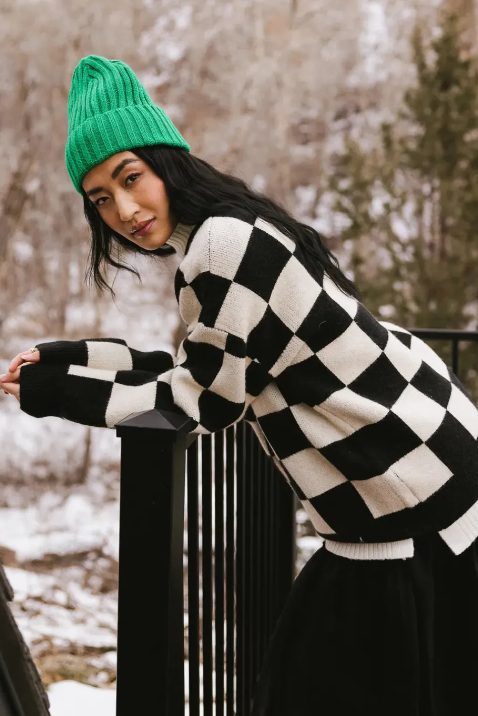 Bohme Angela Checkered Sweater in