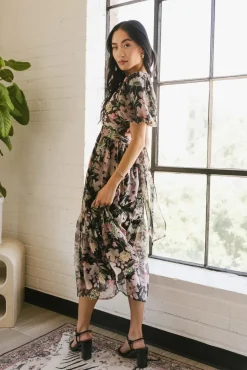 Bohme Angelique Floral Tie Dress in