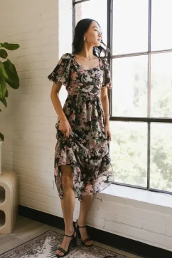 Bohme Angelique Floral Tie Dress in