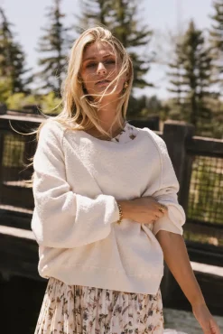 Bohme Annaleah Textured Sweatshirt in