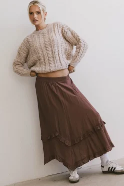 Bohme Annie Cable Knit Sweater in