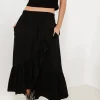 Bohme Arabella Maxi Skirt in Black
