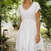 Bohme Aria Eyelet Lace Mini in - FINAL SALE