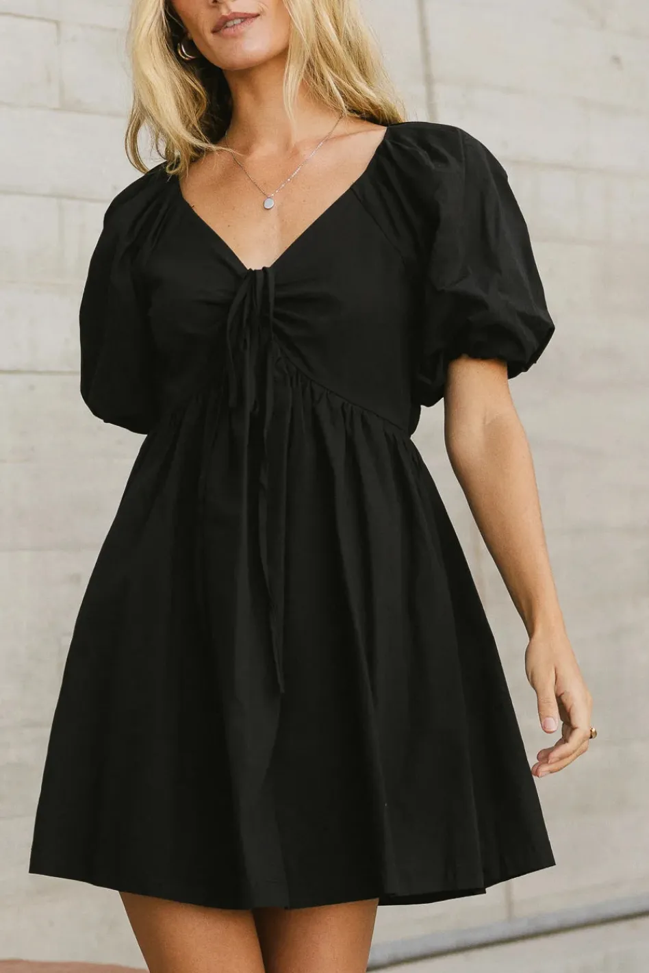 Bohme Arlette Puff Sleeve Dress - FINAL SALE