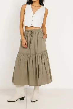 Bohme Aspen Midi Skirt in