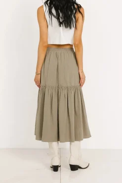 Bohme Aspen Midi Skirt in