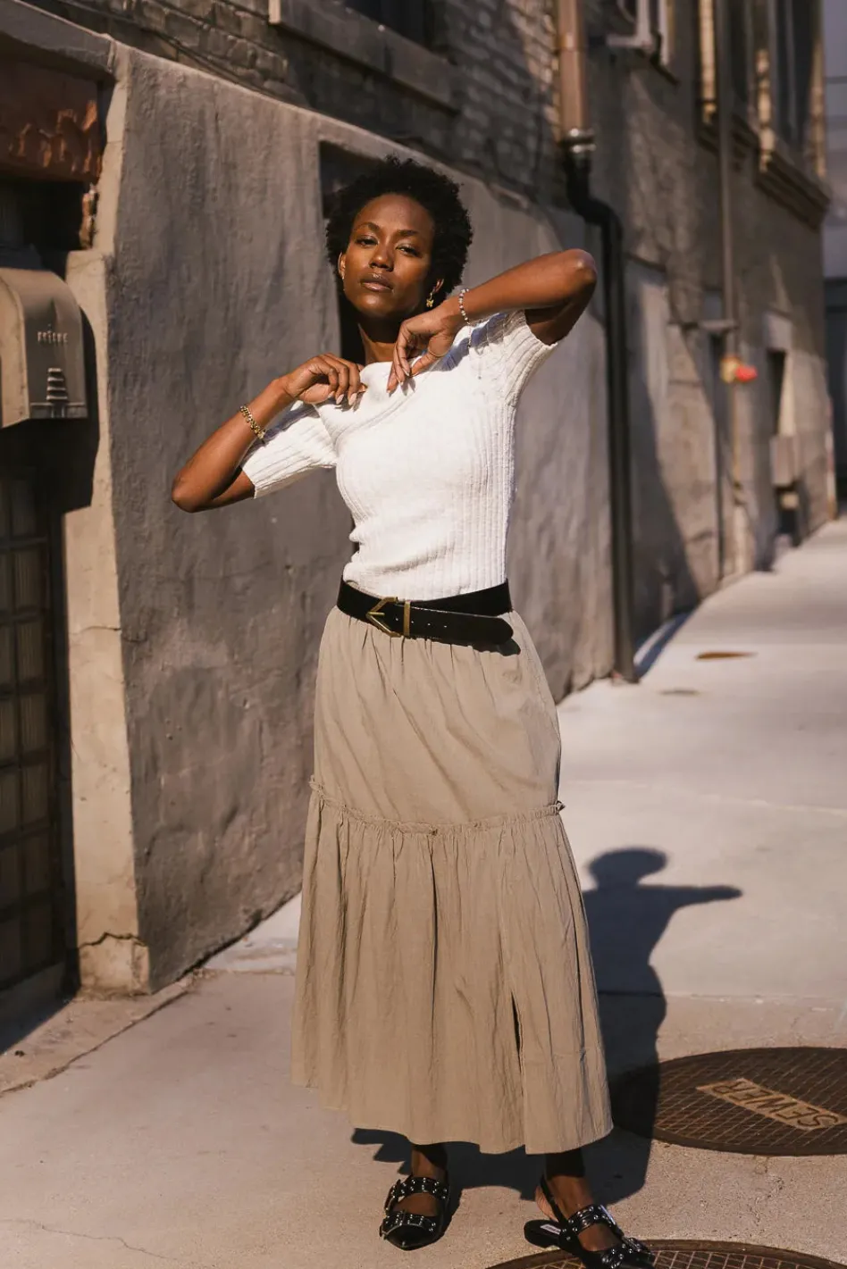 Bohme Aspen Midi Skirt in
