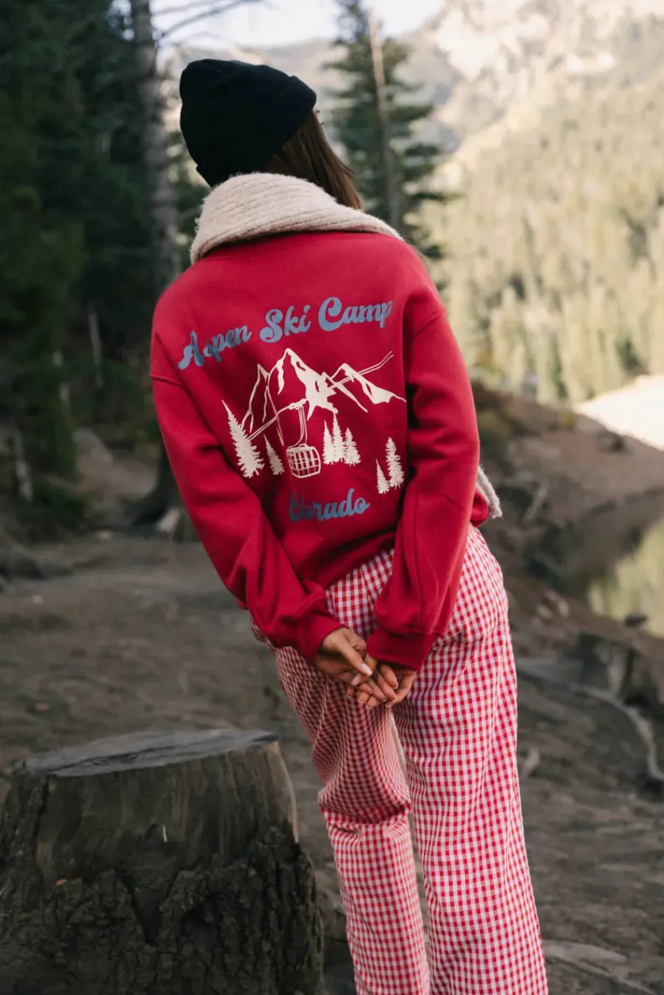 Bohme Aspen Ski Camp Crewneck in