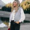 Bohme Audren Quilted Denim Vest