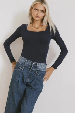 Bohme Audrey Ribbed Top in