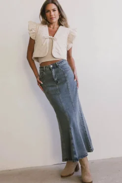 Bohme Azzy Denim Mermaid Skirt