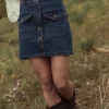 Bohme Beatrice Denim Mini Skirt