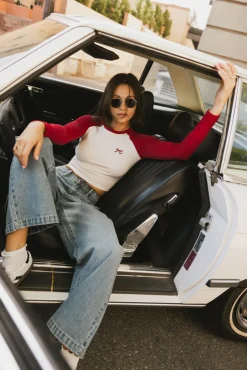 Bohme Becca Raglan Tee in