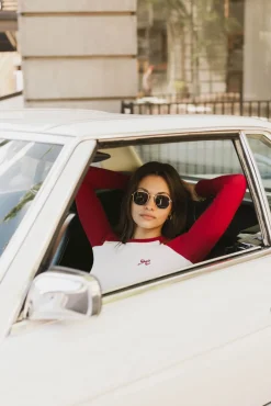 Bohme Becca Raglan Tee in