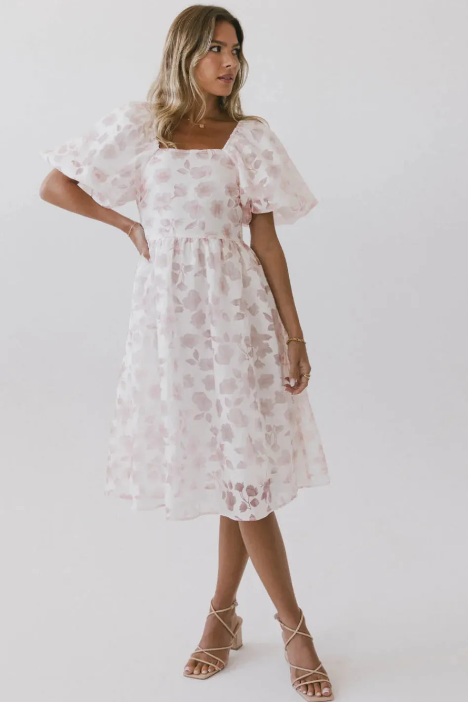 Bohme Beckett Floral Midi Dress - FINAL SALE