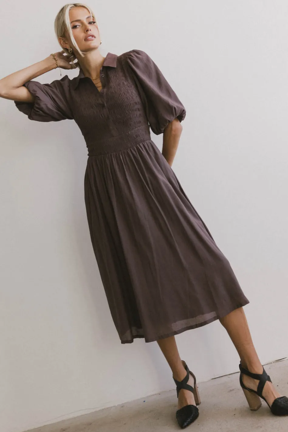 Bohme Belen Midi Dress in
