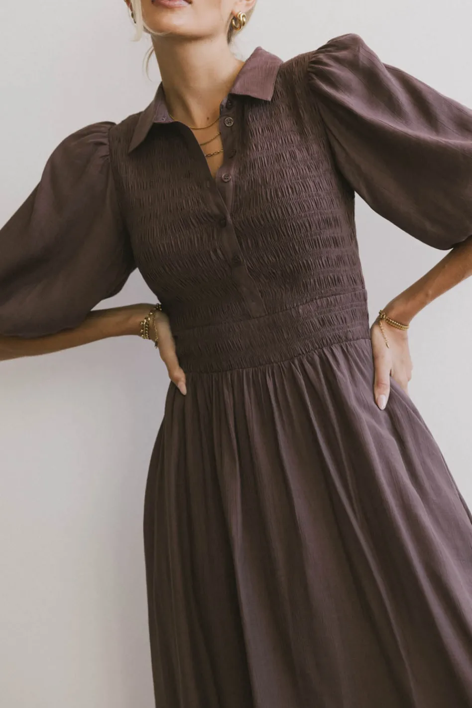Bohme Belen Midi Dress in
