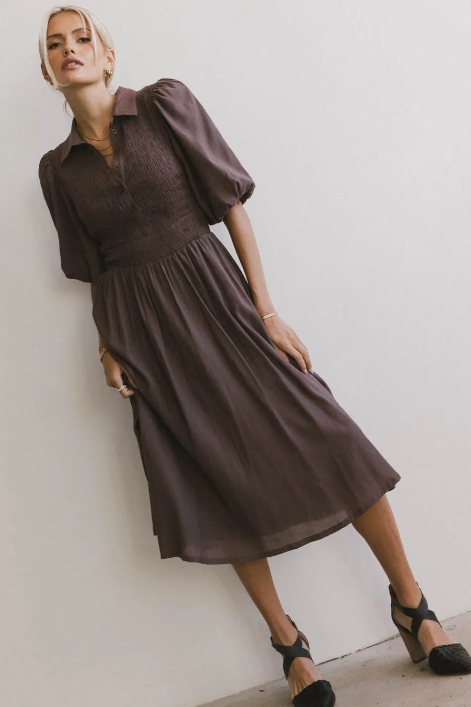 Bohme Belen Midi Dress in