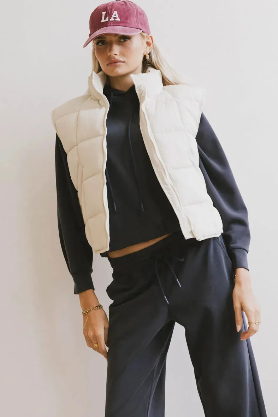 Bohme Bellese Quilted Puffer Vest in