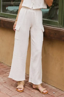 Bohme Benji Cotton Gauze Pants in - FINAL SALE