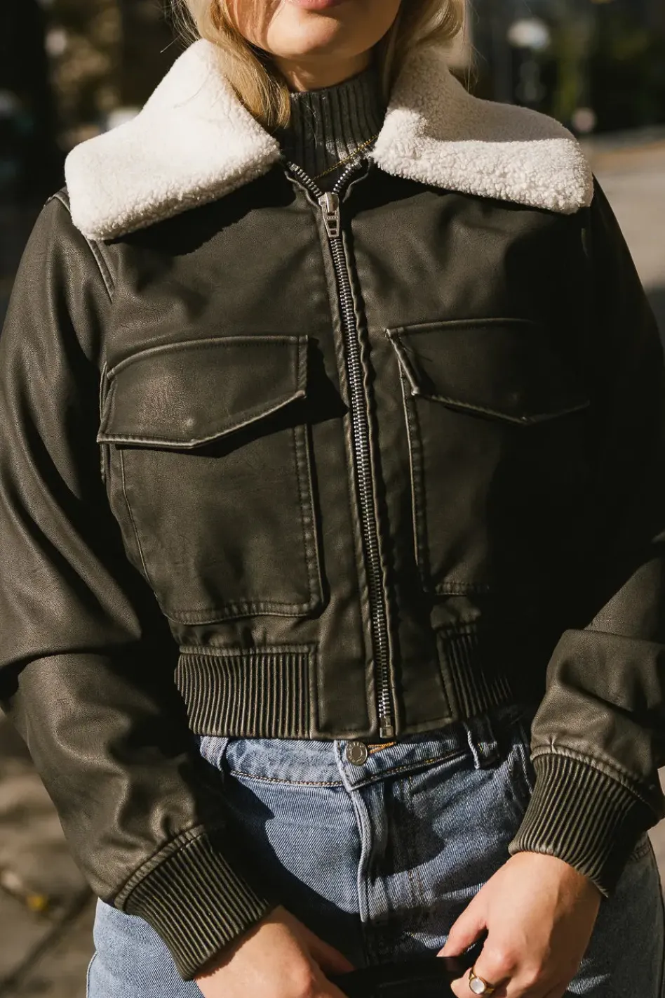 Bohme BlankNYC Take Flight Vegan Jacket - FINAL SALE