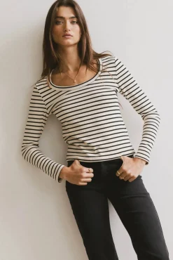 Bohme Bodie Ribbed Top in