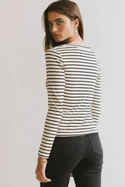 Bohme Bodie Ribbed Top in