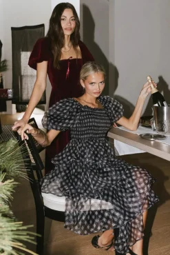 Bohme Bowie Tiered Maxi Dress