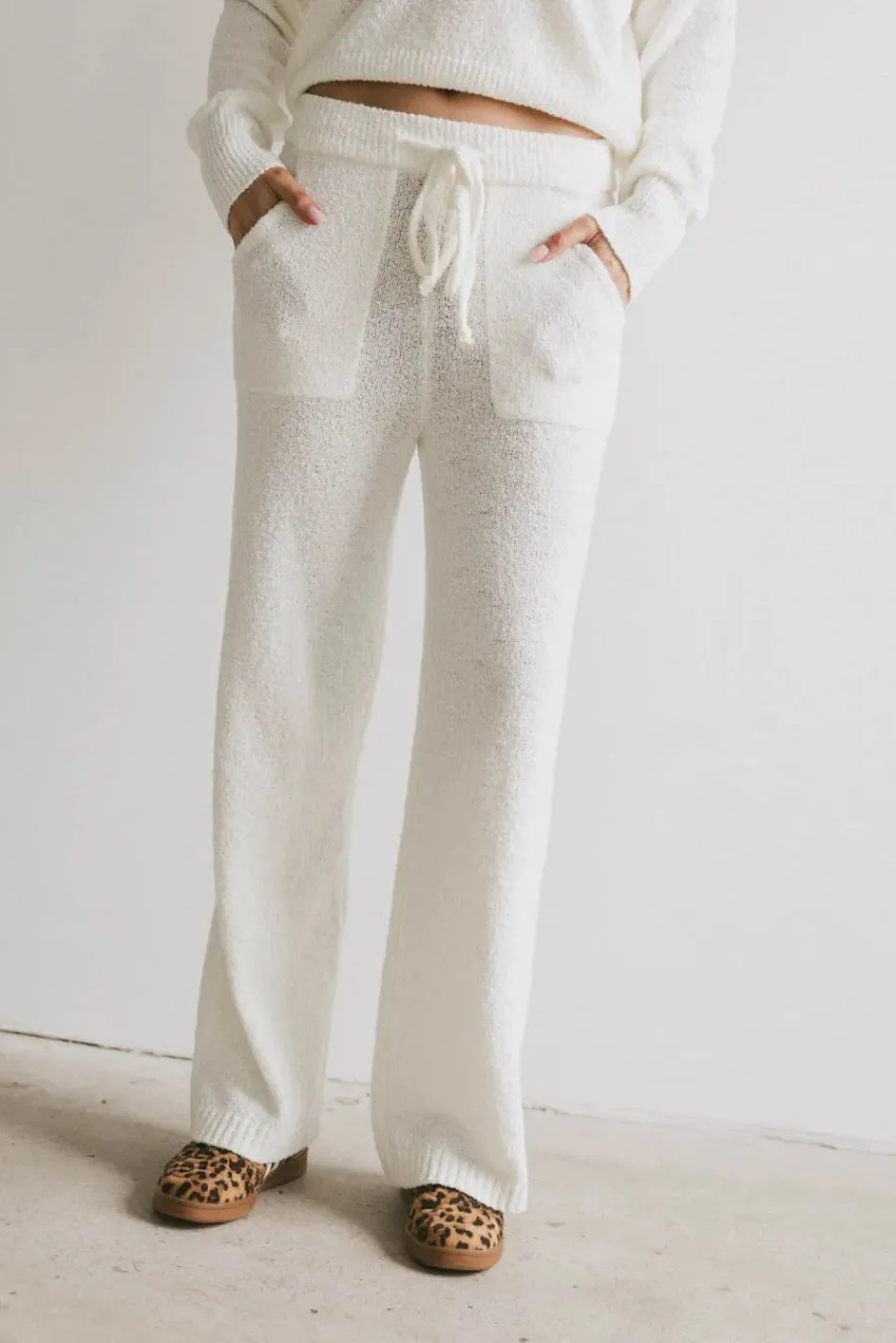 Bohme Breck Knit Pants in Cream