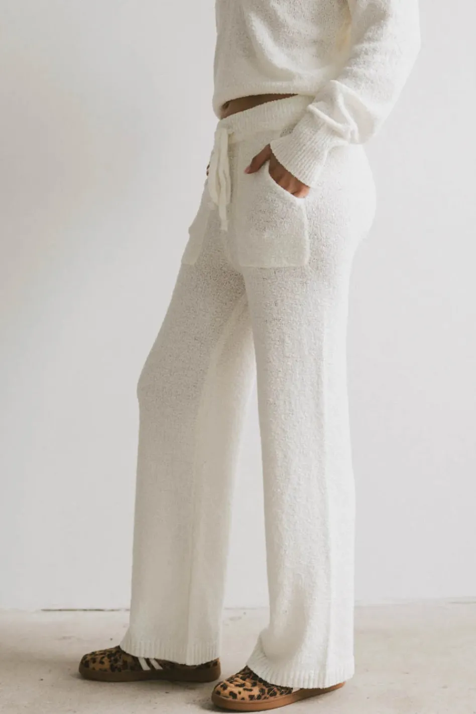 Bohme Breck Knit Pants in Cream