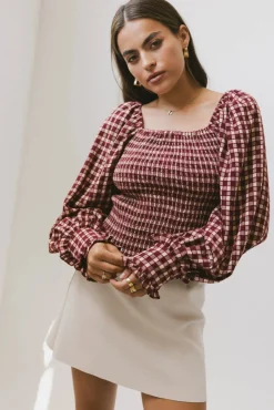 Bohme Brinklee Smocked Blouse in