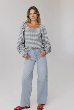 Bohme Brinklee Smocked Blouse in