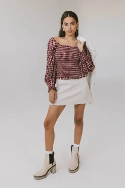 Bohme Brinklee Smocked Blouse in