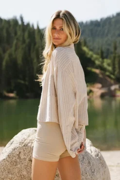 Bohme Brinley Striped Button Up