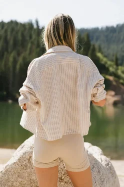 Bohme Brinley Striped Button Up