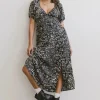 Bohme Brynn Floral Midi Dress